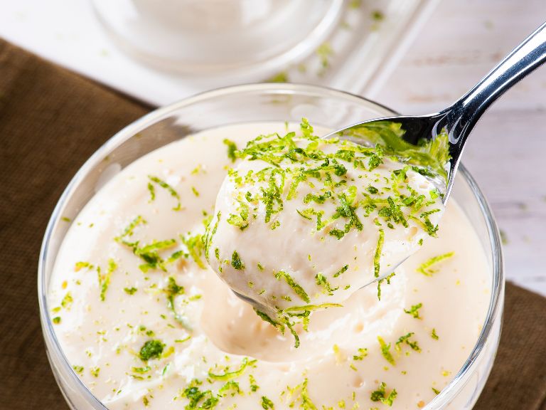 Mousse de Limão Low Carb