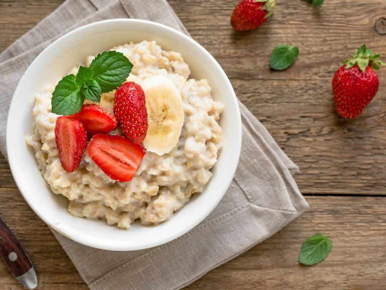 Receita Mingau de aveia Fit