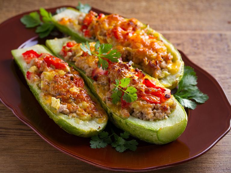 Receita com Abobrinha Fit