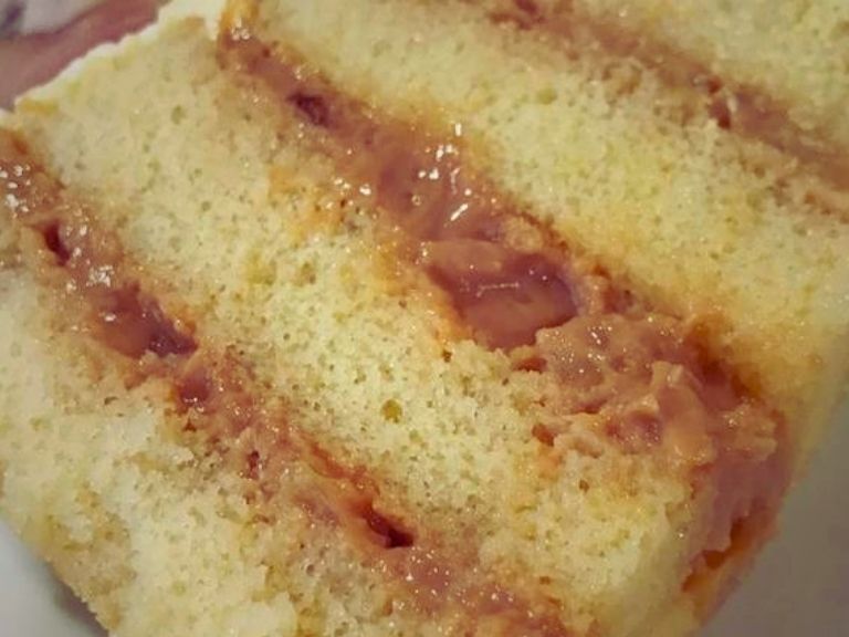 Receita de Bolo de Doce de Leite
