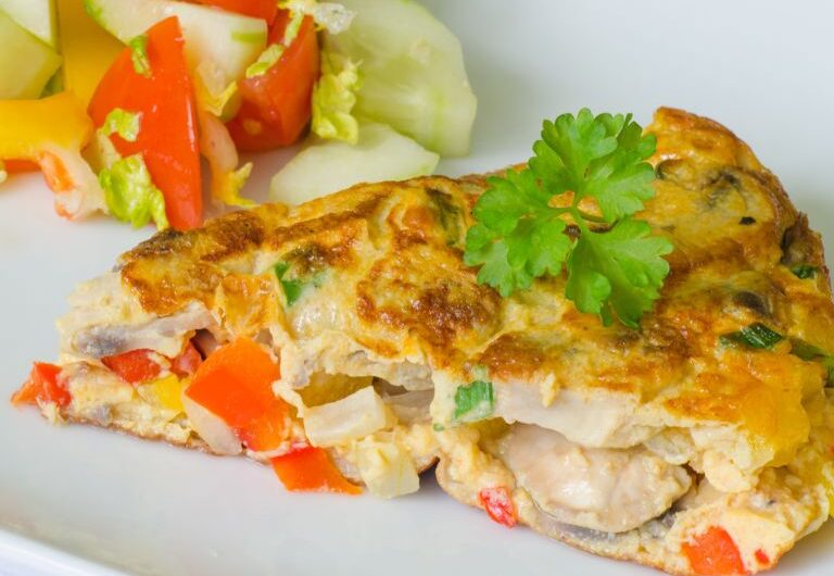 Receita de Café da Manha Fit – Omelete Turbinado Rápido e Fácil