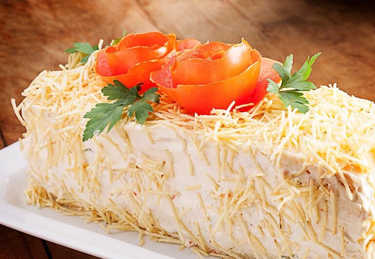 Receita de Torta Salgada de Pão de Forma