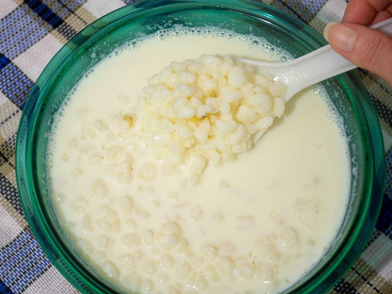 canjica branca receita