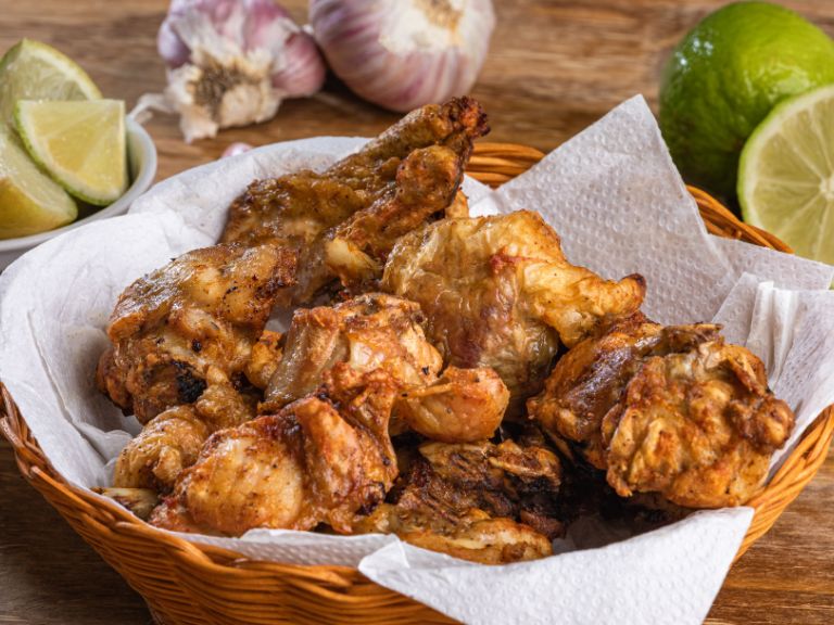 frango a passarinho