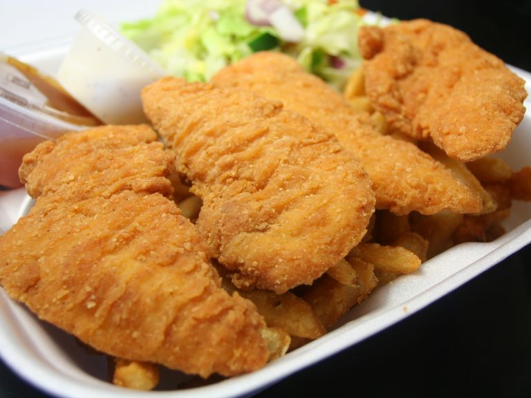 frango empanado