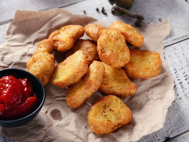 nuggets caseiro