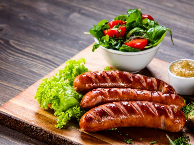 receita com linguiça de churrasco