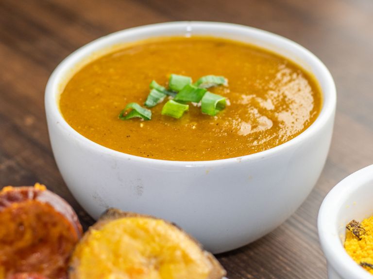 sopa de mandioquinha