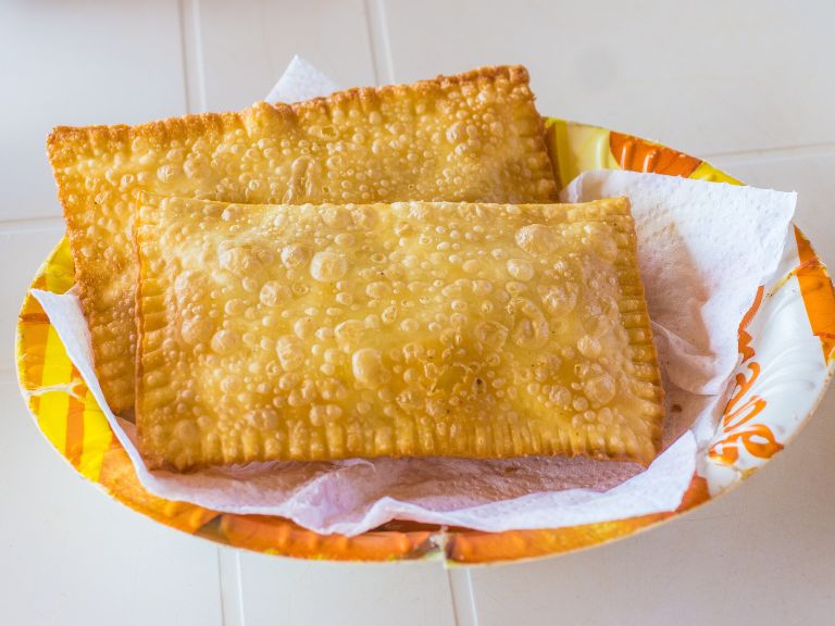 pastel de camarão