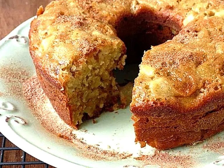 Bolo de maçã
