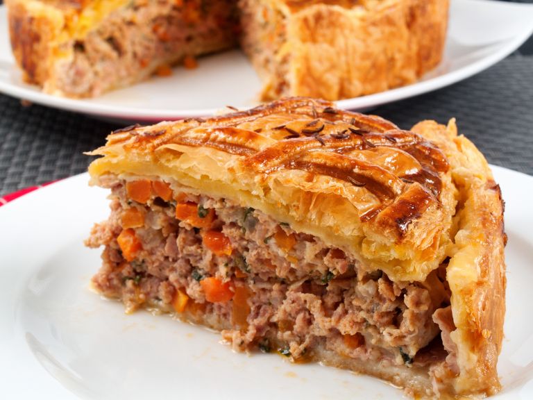 Empadão de Carne Moída