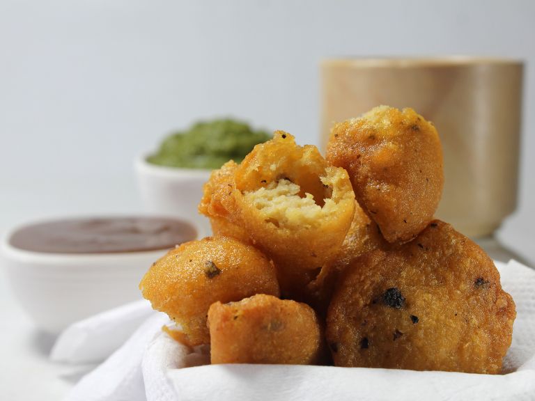 bolinho de chuva salgado