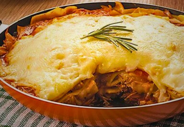 Lasanha de frigideira
