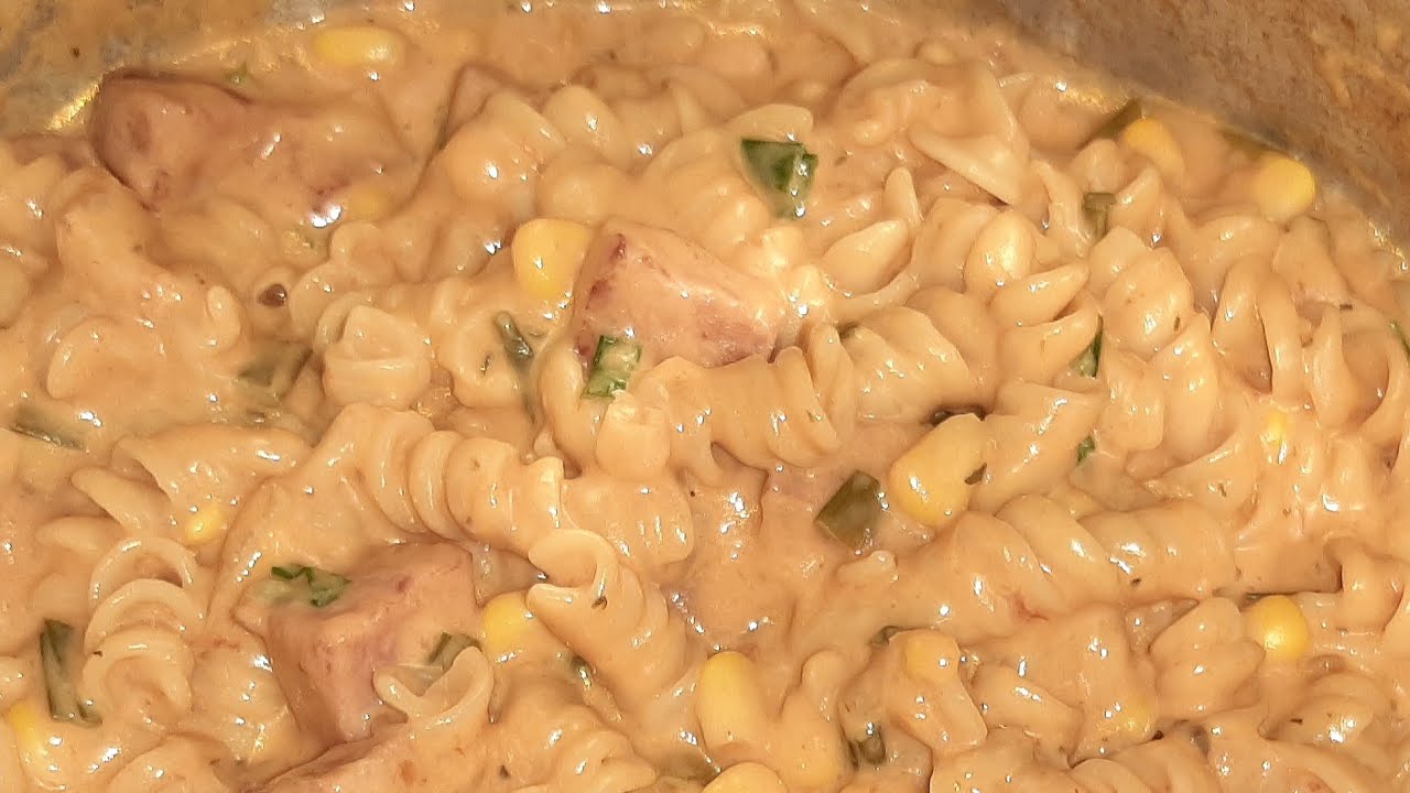 macarrão de panela de pressão em 15 min