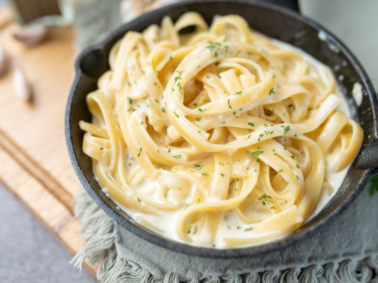 molho branco para macarrão