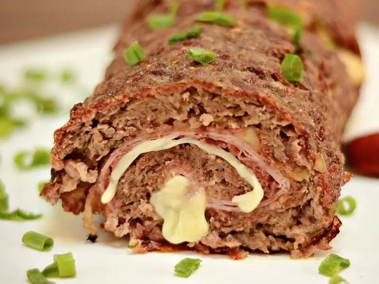 rocambole de carne moida