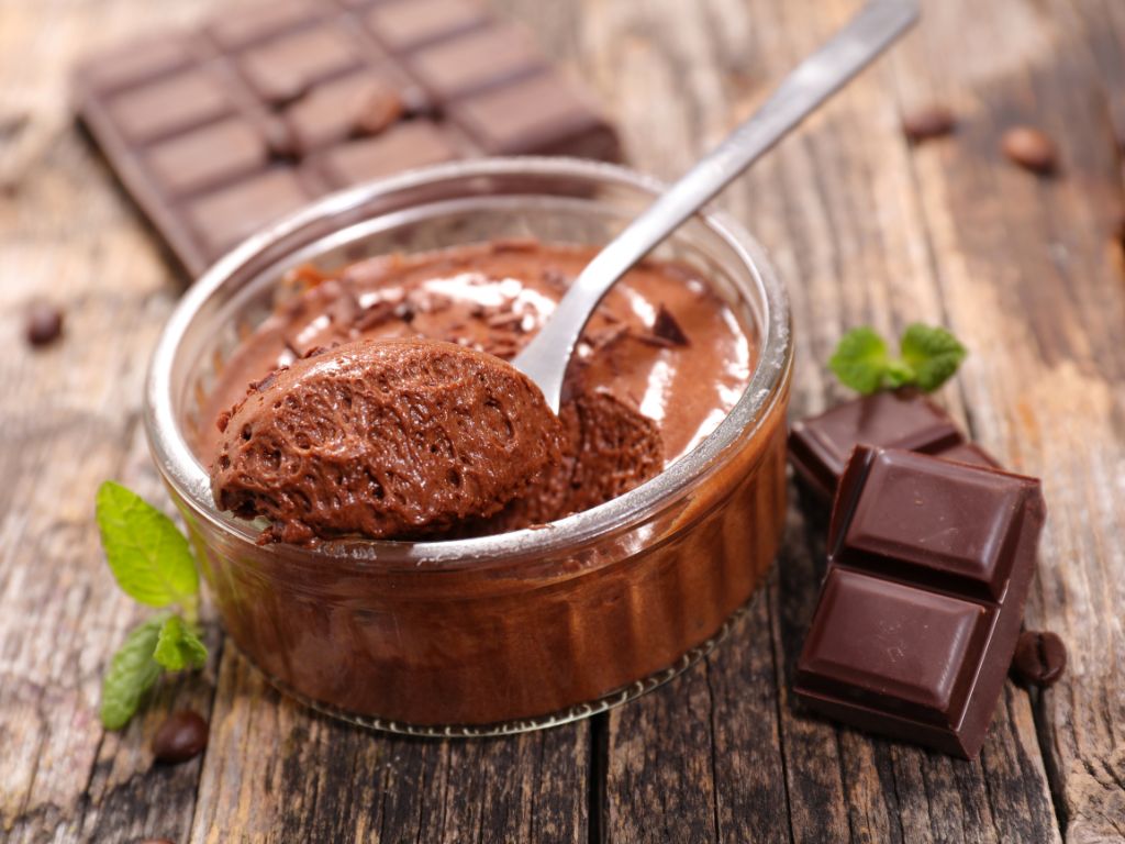 receita de mousse de chocolate