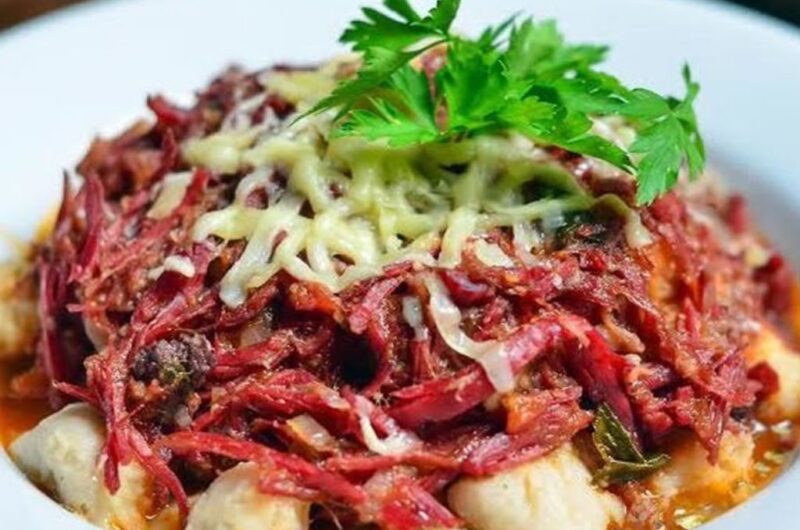 Aipim com Carne Seca Desfiada: Uma Combinação Irresistível