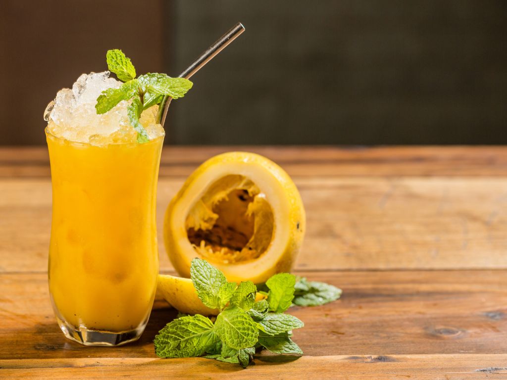batida de maracuja