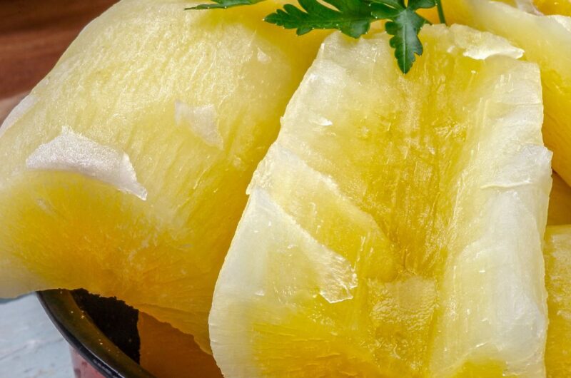 Sabor Brasileiro: Mandioca cozida uma explosão de sabor