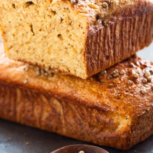 Delicioso Pão de Aveia Integral para um Café da Manhã Saudável