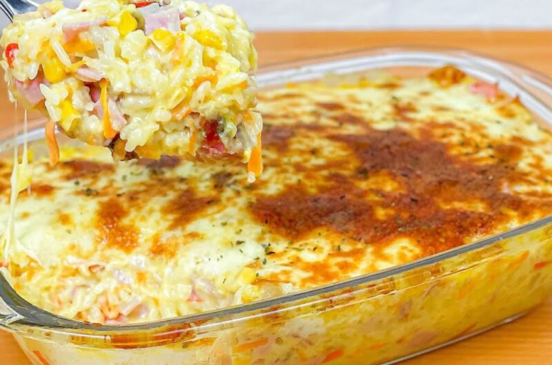Arroz de Forno Delicioso: Um Prato Simples e Reconfortante