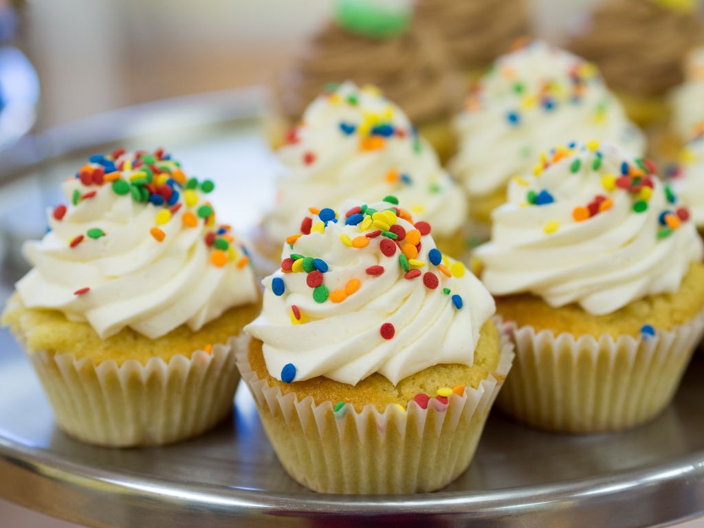 receita de cupcake de baunilha