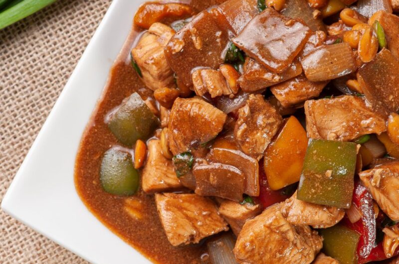 Delícia Oriental: Frango Xadrez - Sabores que Surpreendem