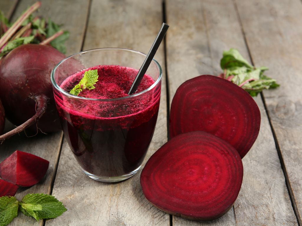 receita de suco de beterraba