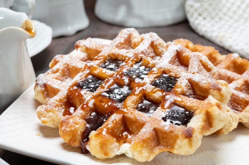 Deliciosas Waffles Caseiras: Uma Experiência Crocante e Irresistível