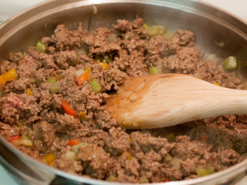 receita fit com carne moida