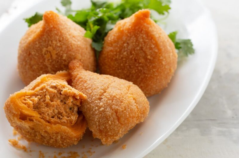 Coxinha Fit com 03 Ingredientes: Uma Delícia Saudável