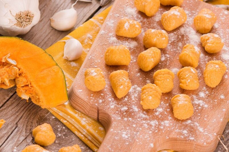 Nhoque de Abóbora: Uma Explosão de Sabor e Cor