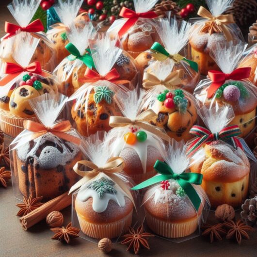 Mini Panetones: Lembrancinhas que Encantam