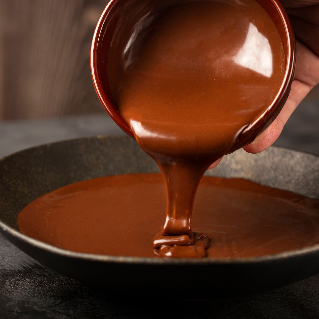 como fazer ganache com chocolate em pó
