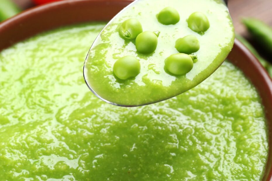 como fazer uma sopa de ervilha simples