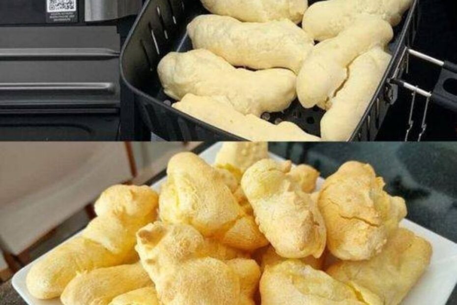 biscoito de queijo na airfryer