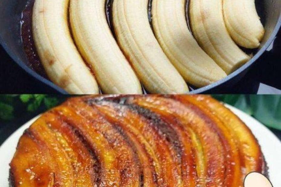 sobremesa de banana com cacau em pó