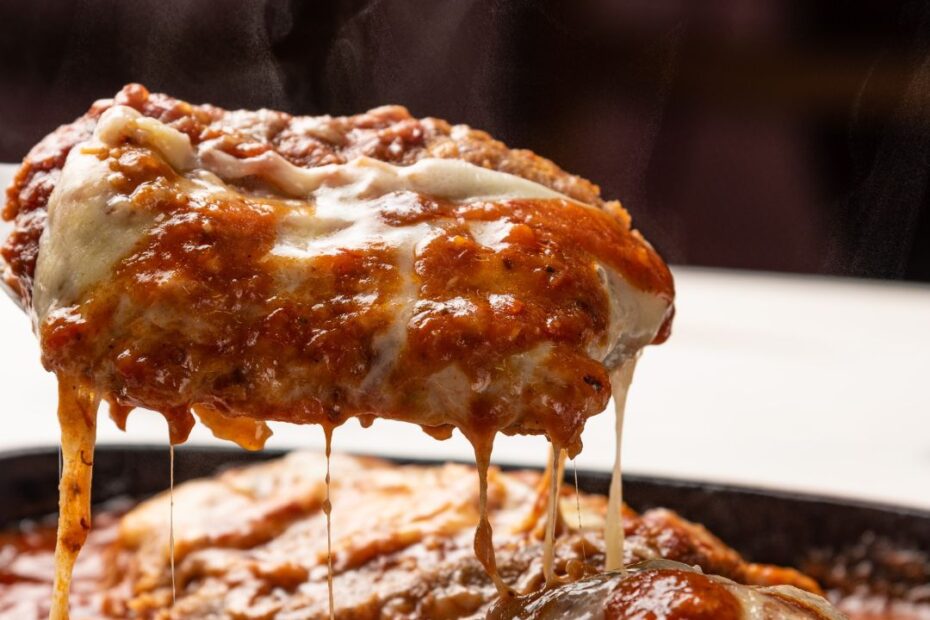 parmegiana com extrato de tomate