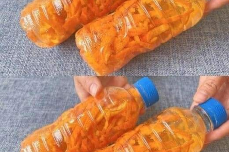 casca de laranja com vinagre
