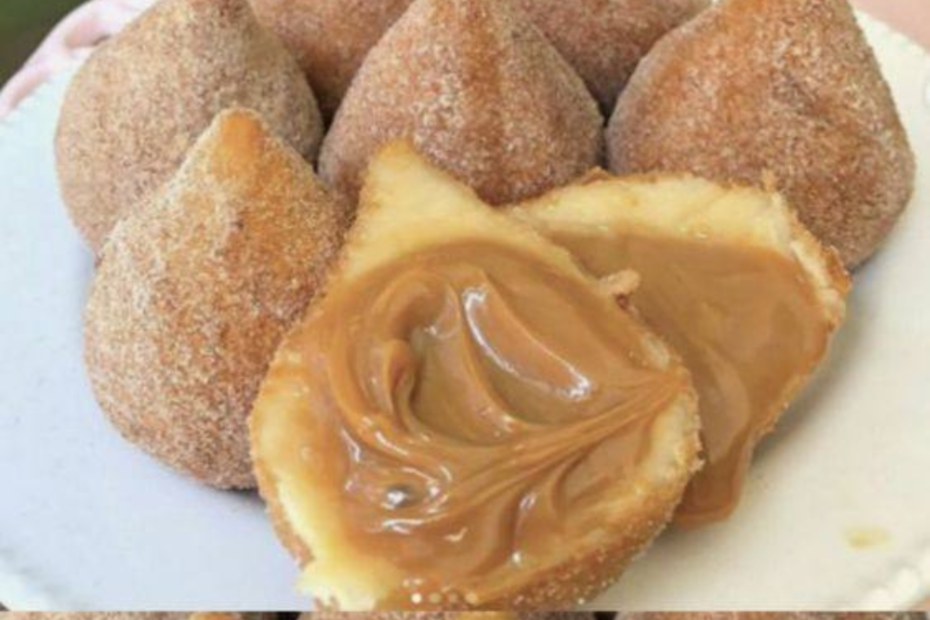 como fazer coxinha de doce de leite