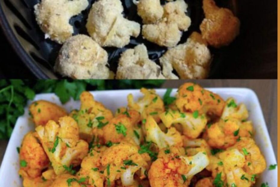 couve-flor crocante de airfryer