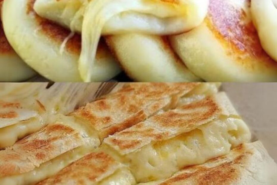pão de batata com queijo