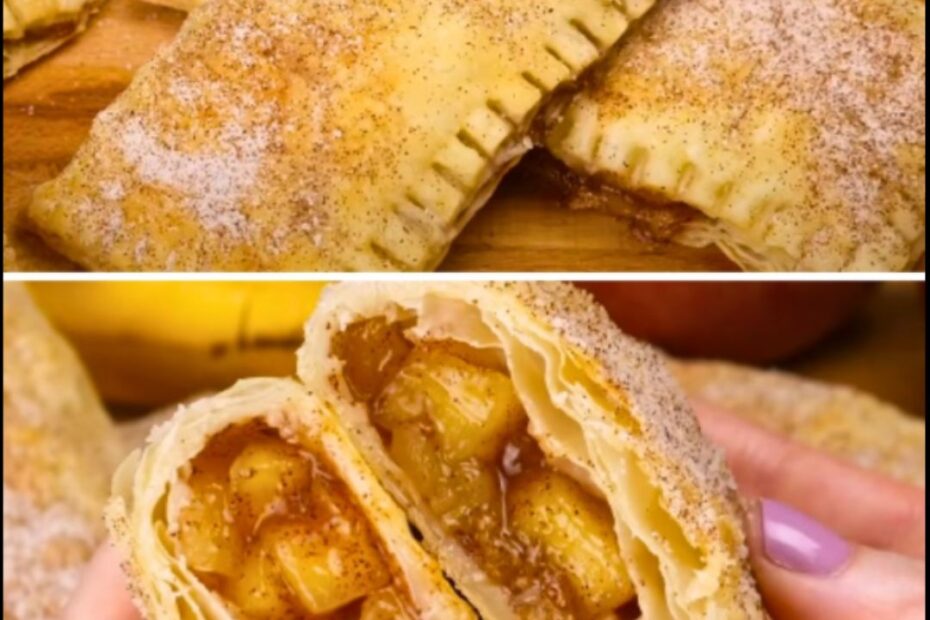 tortinhas de maçã e banana