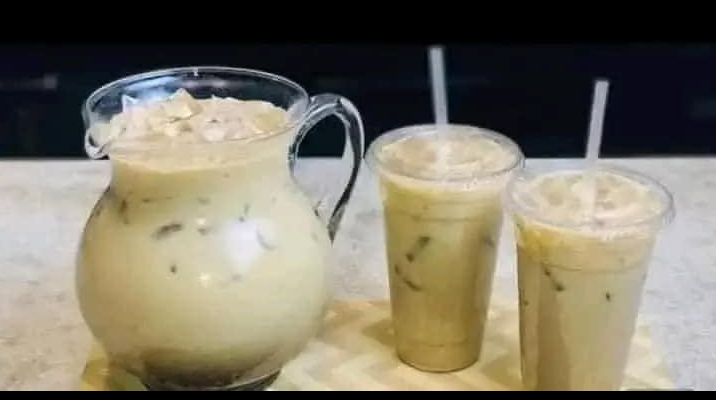 receita de água de café fresca