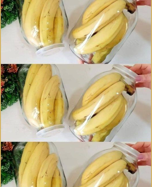 bananas no pote para não ficar preta