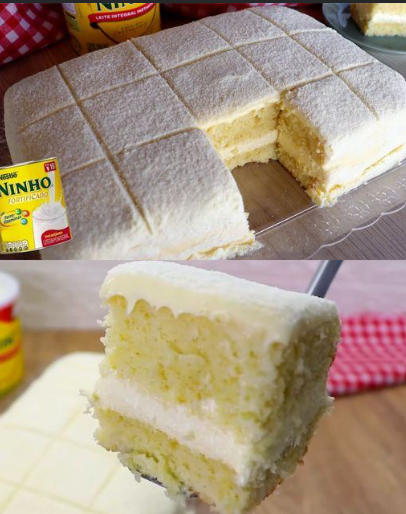 BOLO DE LEITE NINHO LEVISSIMO