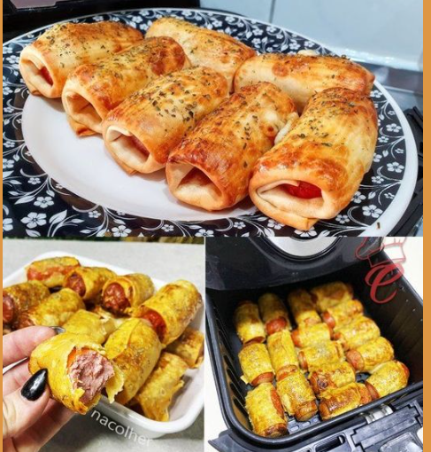 Enroladinho Delicioso na Air Fryer: Rápido, Prático e Irresistível